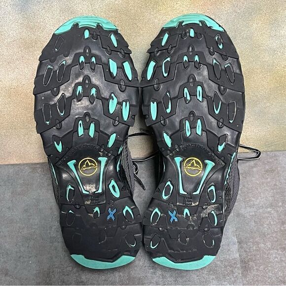 La Sportiva Wildcat 2.0 GTX Women's Running Shoes Charcoal/Aqua Size 7.5+ - Picture 14 of 16